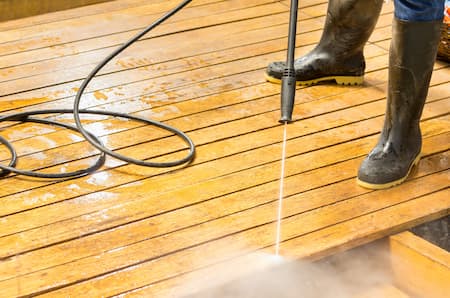 Deck Cleaning